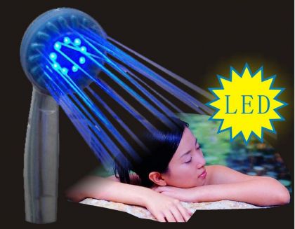 СВЕТЕЩА LED ДУШ СЛУШАЛКА 3 ЦВЯТА